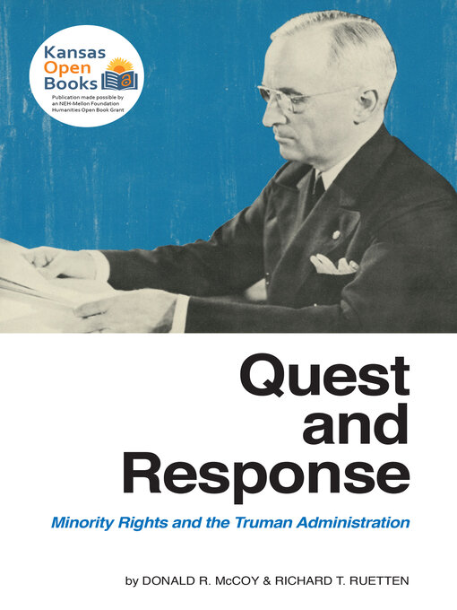 Title details for Quest and Response by Donald R. McCoy - Available